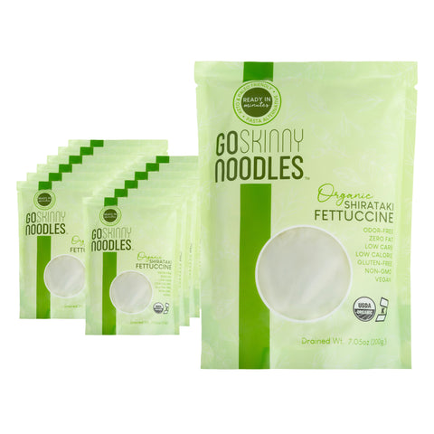 GoSkinny Noodles Fettuccine 12 Pack