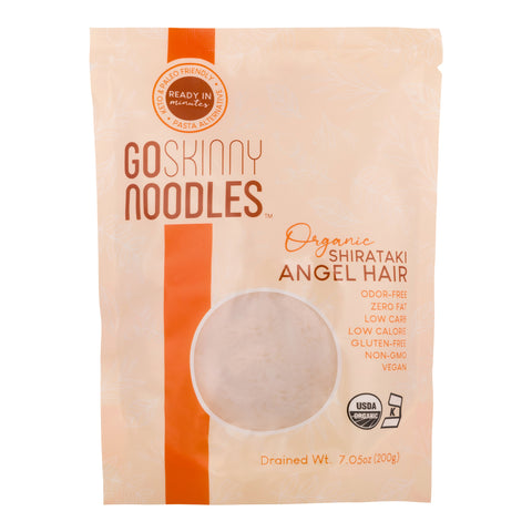 GoSkinny Noodles Angel Hair, front of package