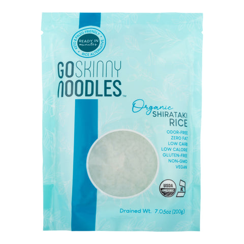 GoSkinny Noodles Rice, front of package