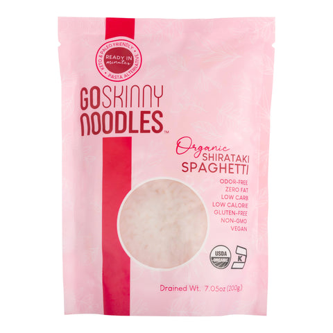GoSkinny Noodles Spaghetti, front of package