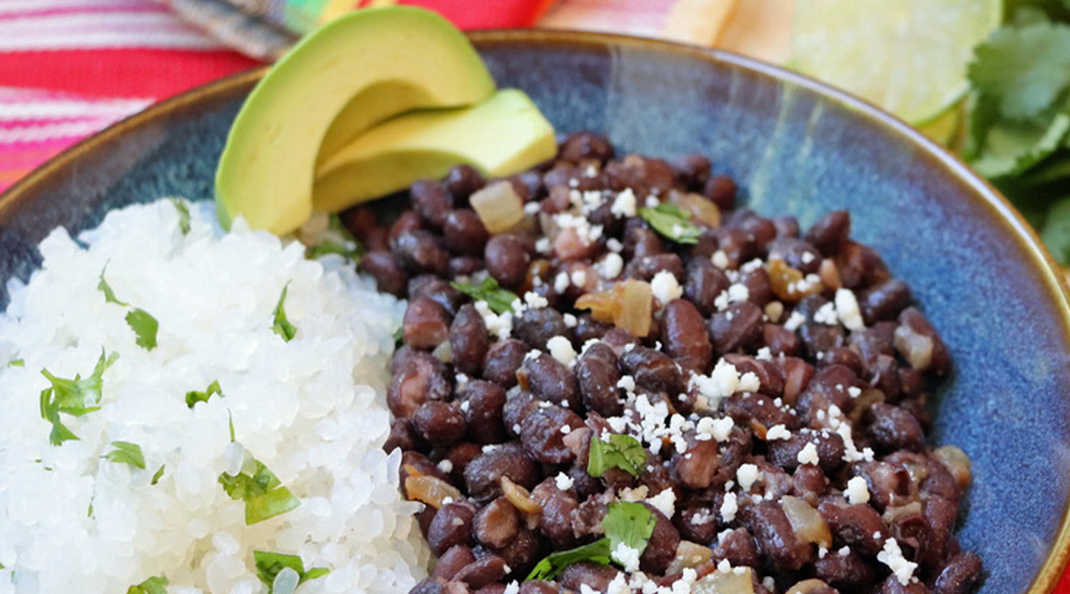 Rice and Beans in Minutes | goskinnynoodles